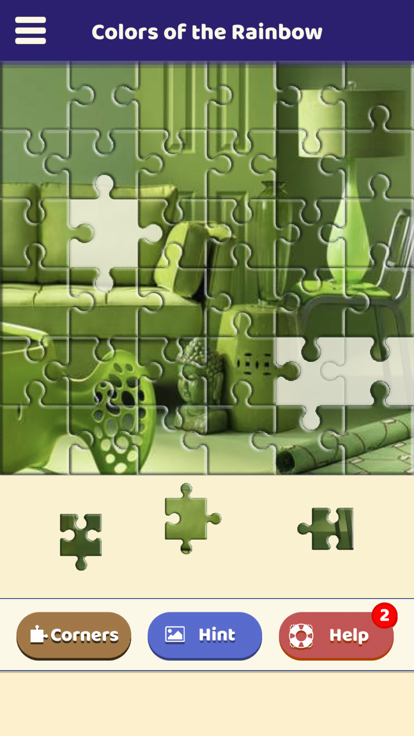 Colors of the Rainbow Puzzle游戏截图