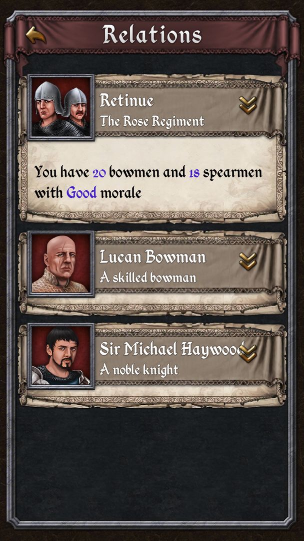 Crusader Kings: Chronicles游戏截图