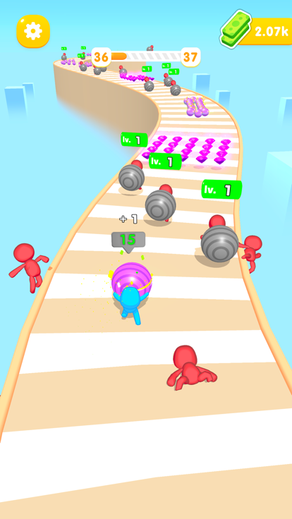 Belly Ball Runner游戏截图