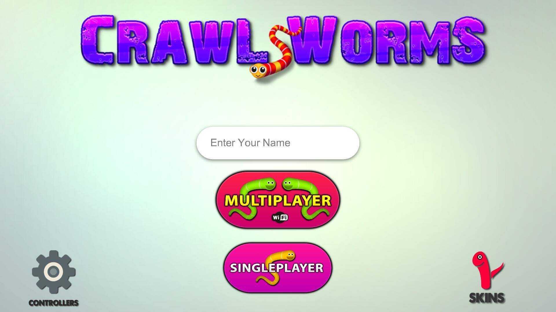 Screenshot of Crawl Worms -  Slither Attack, Snake Game