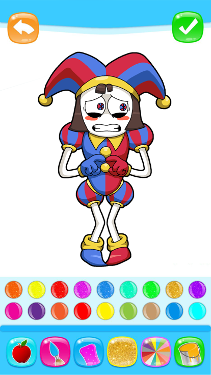 Circus Digital Coloring Book游戏截图