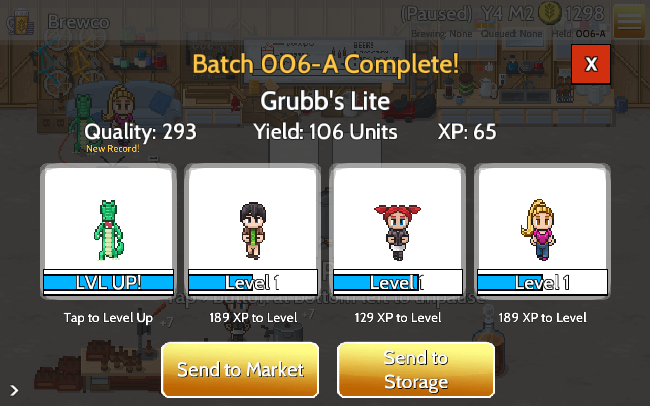 Fiz : Brewery Management Game游戏截图