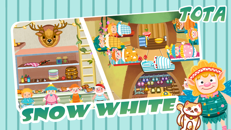 淘塔童话-白雪公主游戏截图