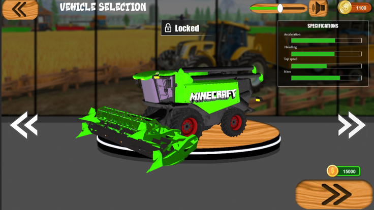 农用拖拉机手推车游戏游戏截图