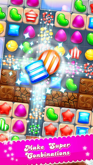 Candy Sweet match 3 puzzle游戏截图