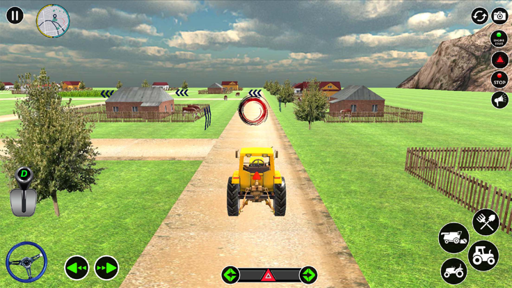 Farm Tractor Simulator Game 3D游戏截图