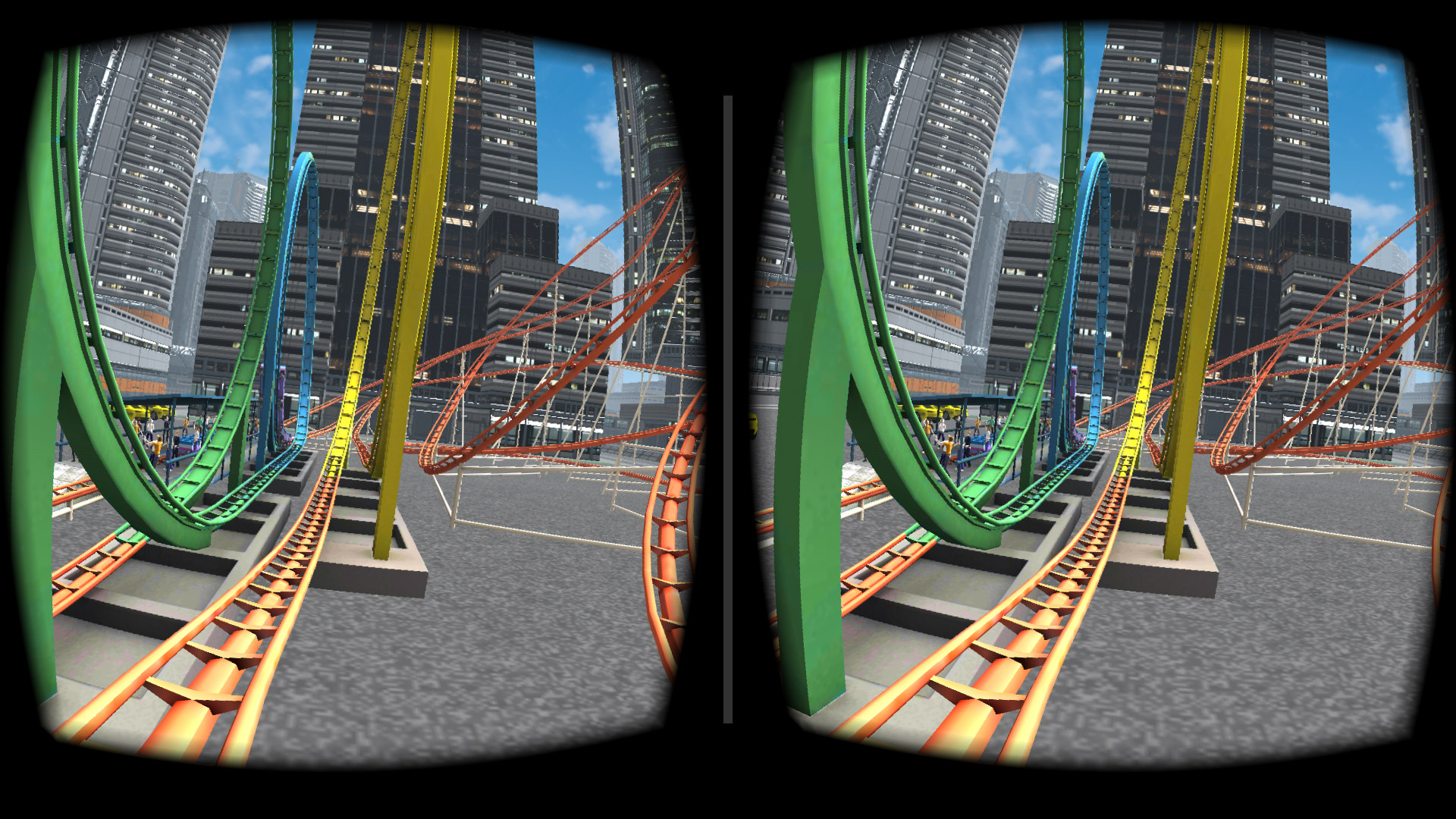 VR Roller Coaster游戏截图
