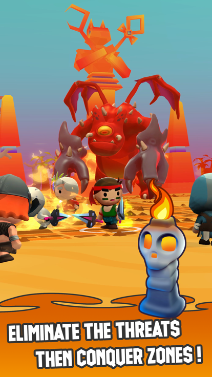 Warheroes: PvPvE Battle Royale游戏截图