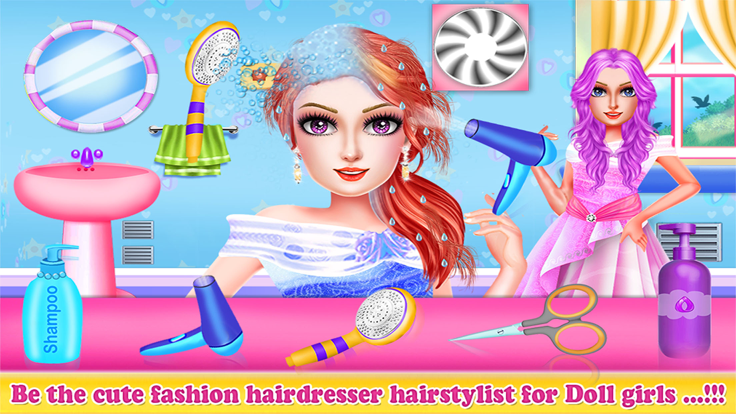 Stylish Doll Shopping & Salon游戏截图