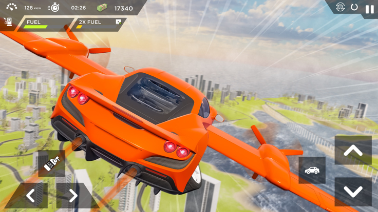 Flying Car Sim: Car Games 2022游戏截图