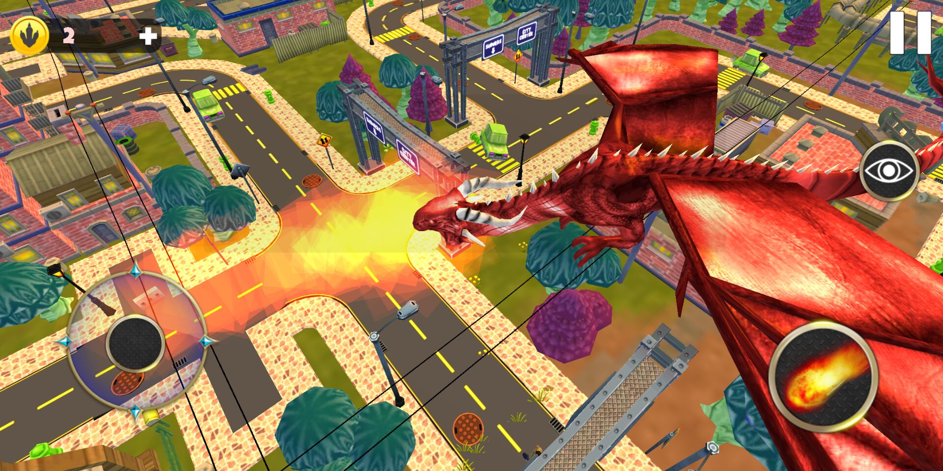 辐射恐龙破坏游戏截图