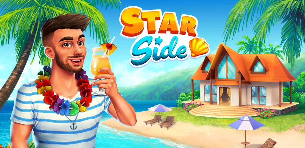 Starside 消消乐益智名人度假村游戏截图
