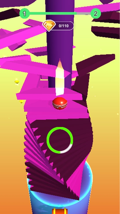 Tower Blast: Crash Stack Ball游戏截图