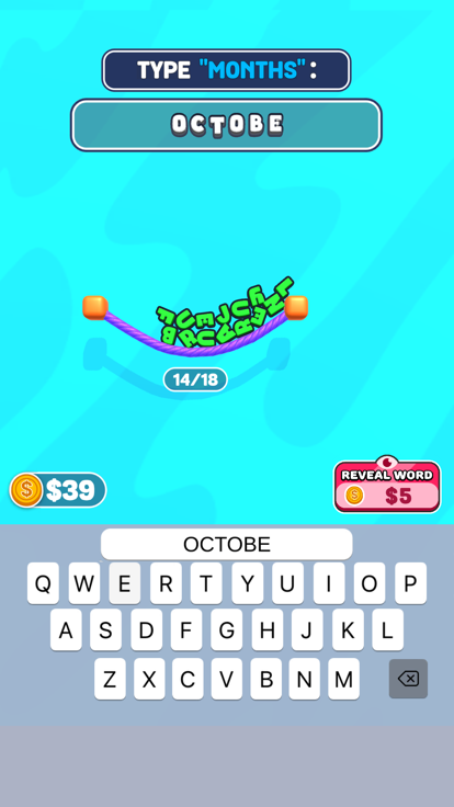 Words VS Ropes游戏截图