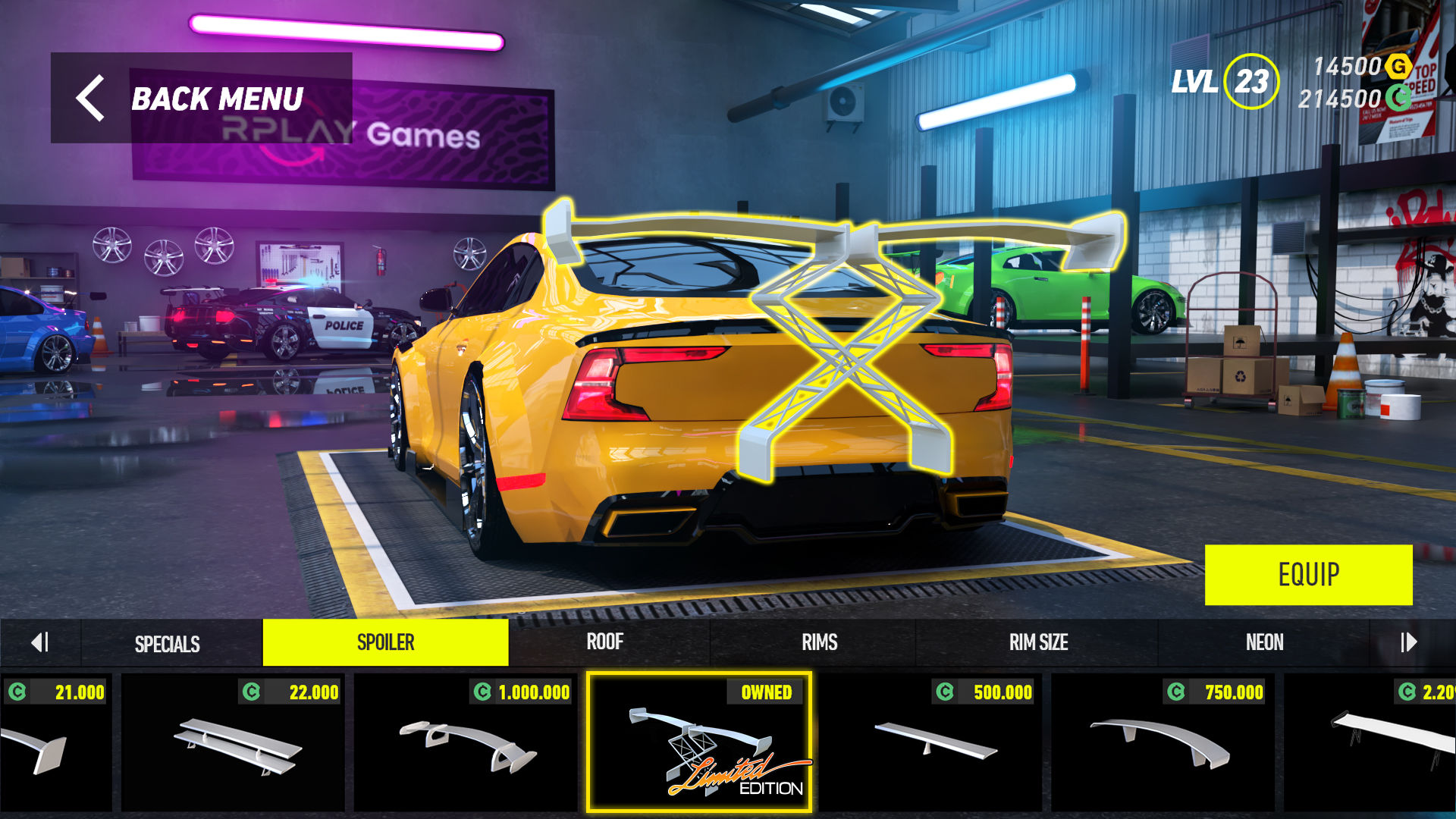 Screenshot of ClubR: Online Car Parking Game