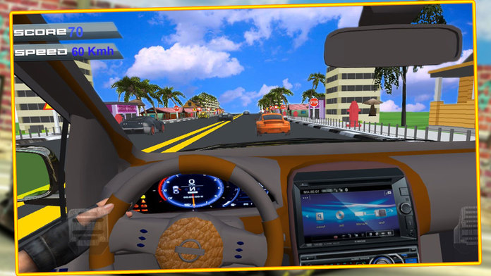 高速公路车驾驶游戏截图