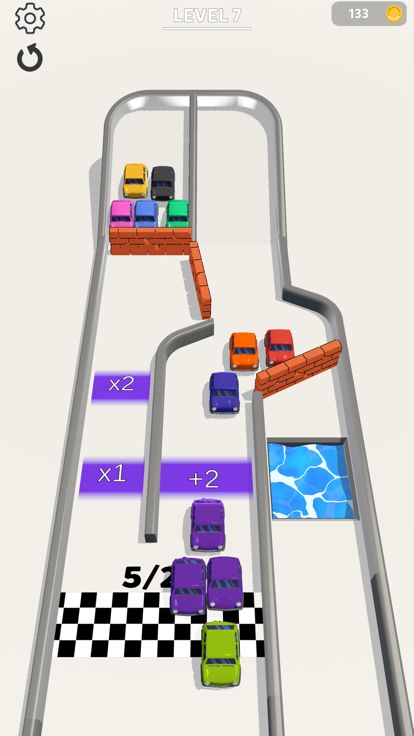 Slip the Cars游戏截图