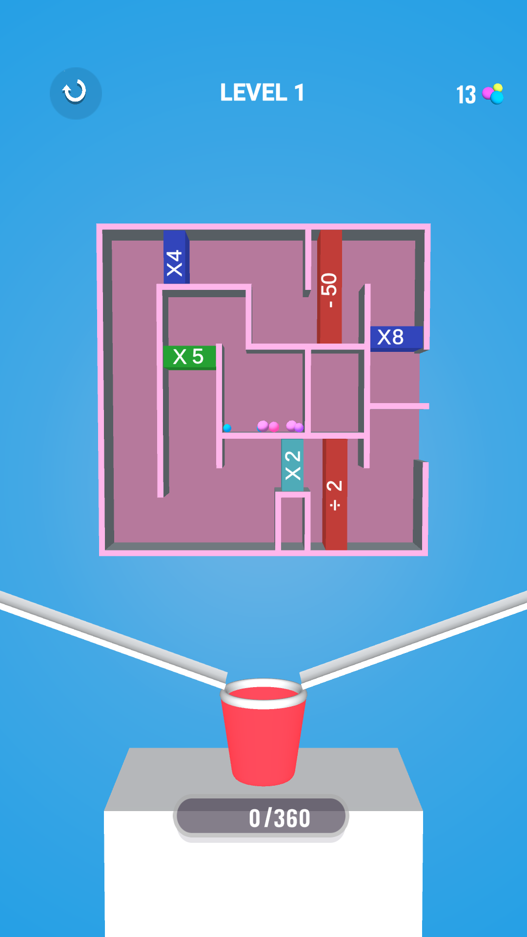 球球闯迷宫游戏截图