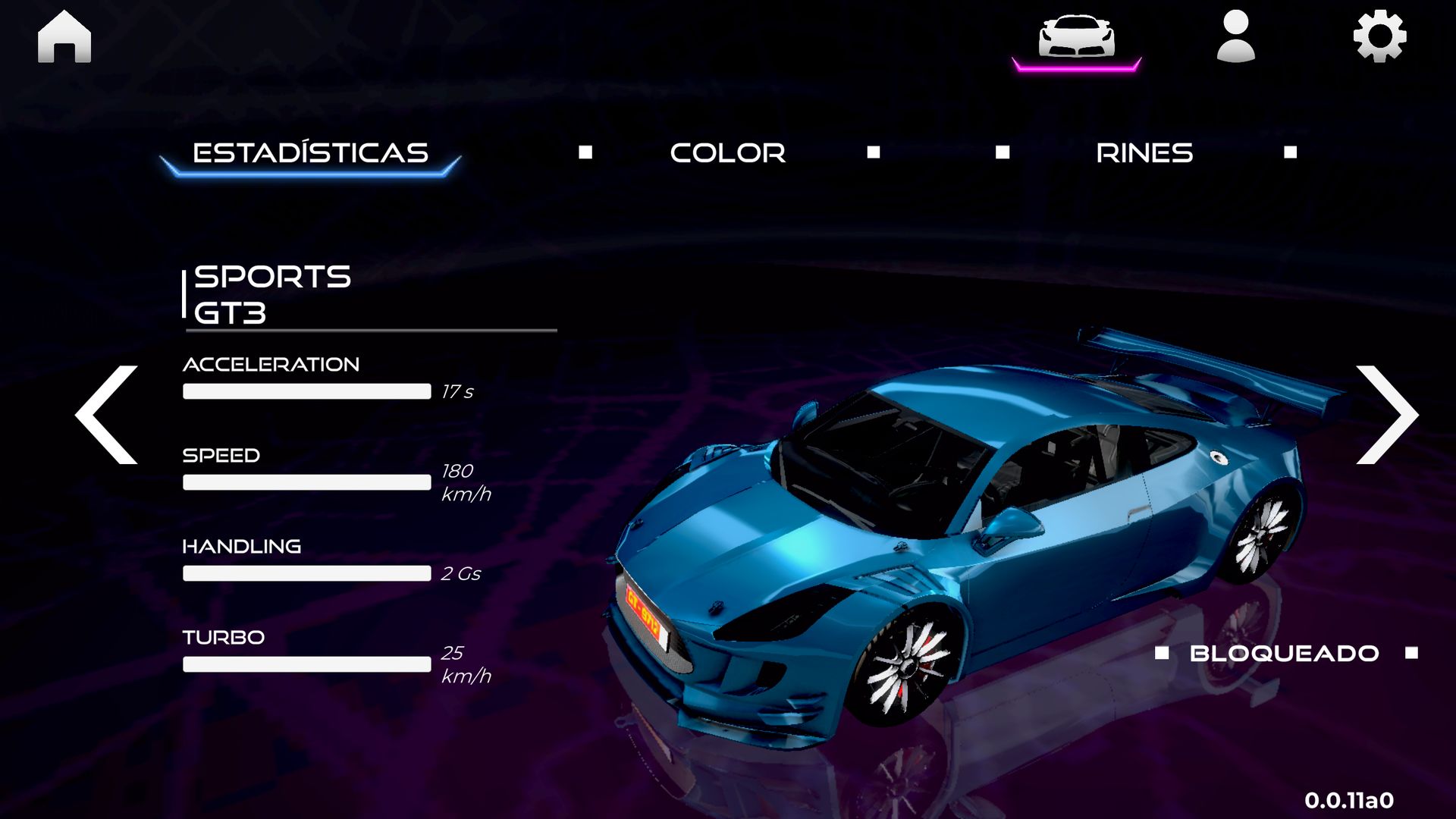 Screenshot of Geta Race