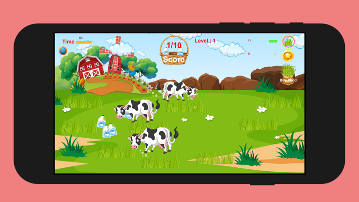 Farm Animal Chicken Cow游戏截图