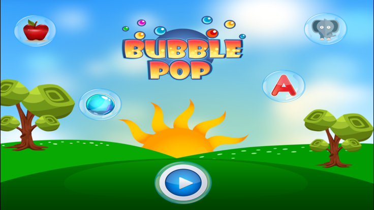 Bubble Pop - Alphabets Numbers游戏截图