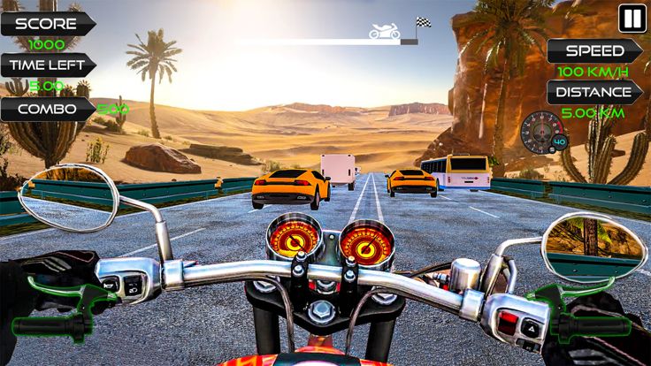 Moto Rider Highway Racer 3D游戏截图