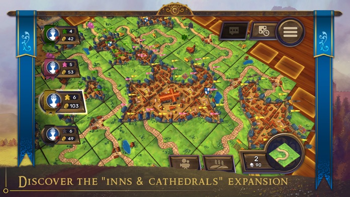 Carcassonne – Tiles & Tactics游戏截图