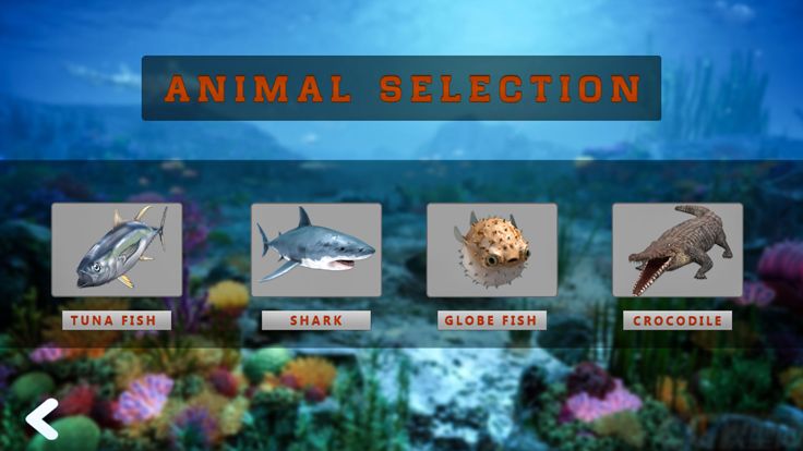 Underwater Animals Hunter游戏截图