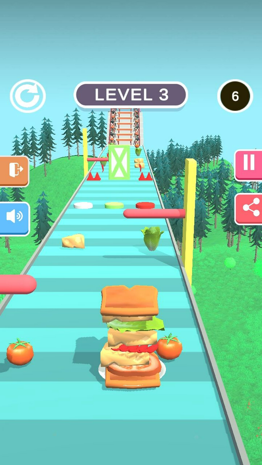 三明治酷跑游戏截图