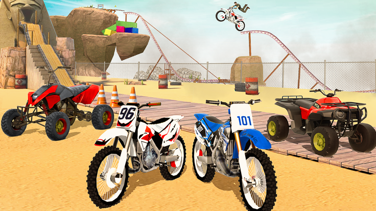 Real Dirt Bike Racing  Game游戏截图