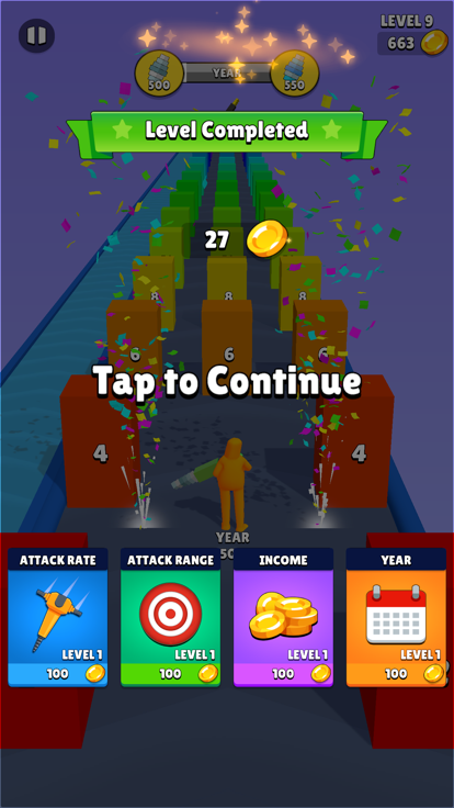 Cube Crusher Runner 3D游戏截图