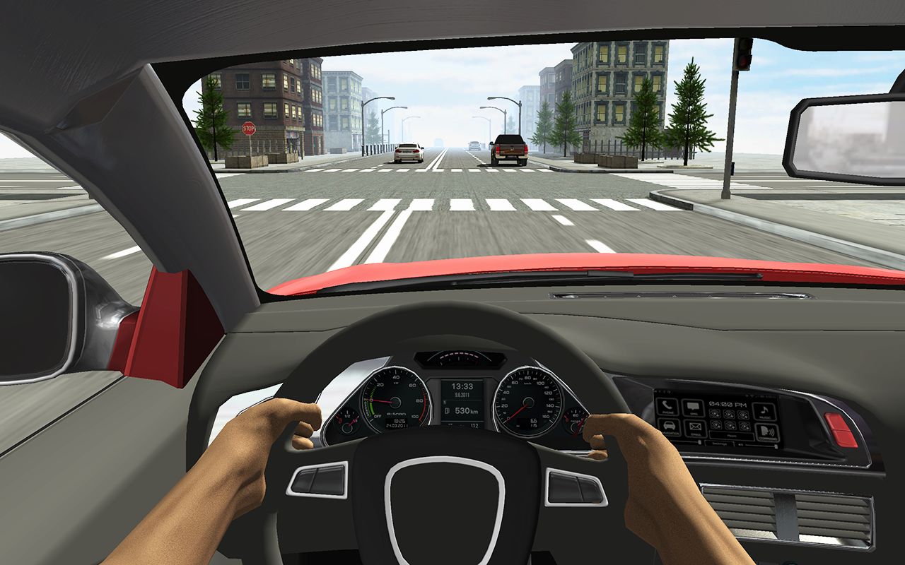 Screenshot of Racing in Car