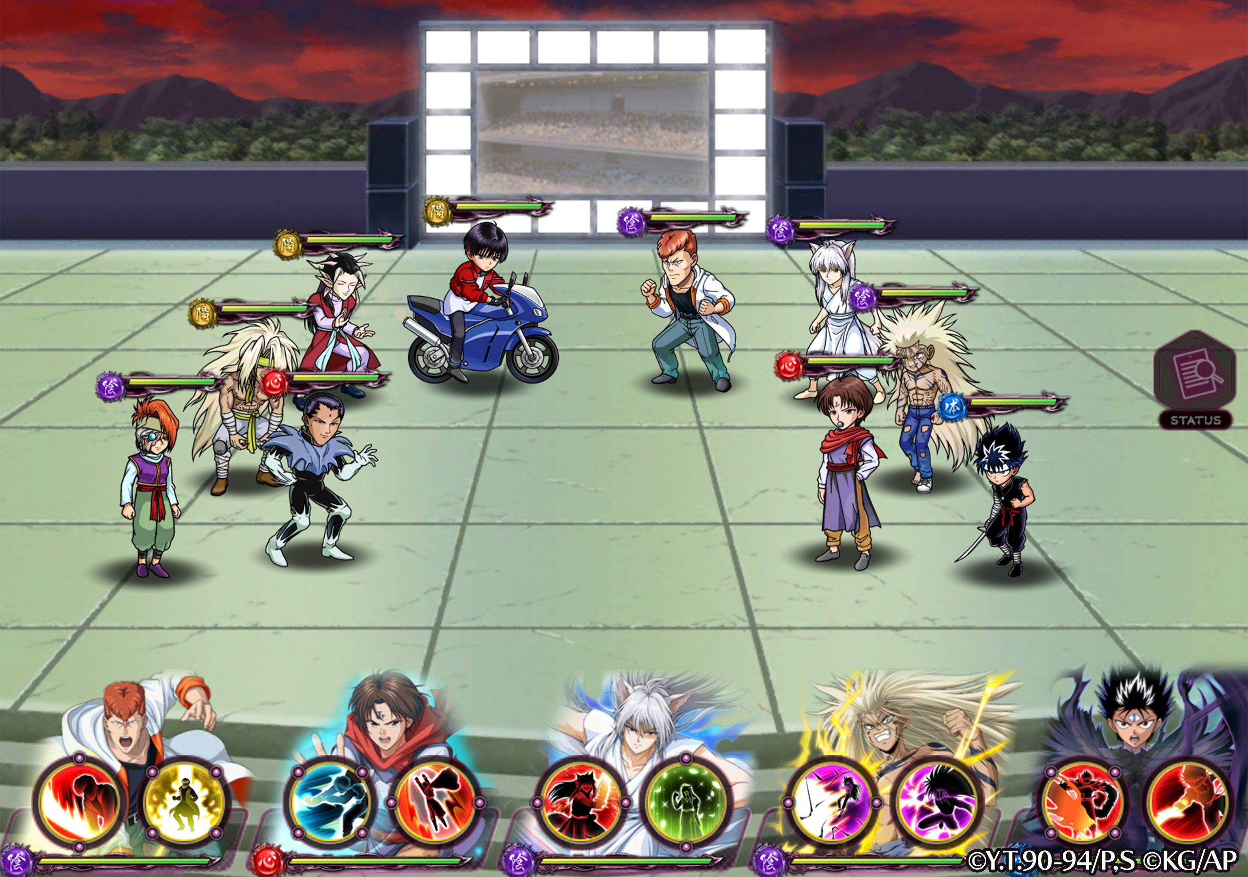 幽游白书：百分百全力战斗游戏截图