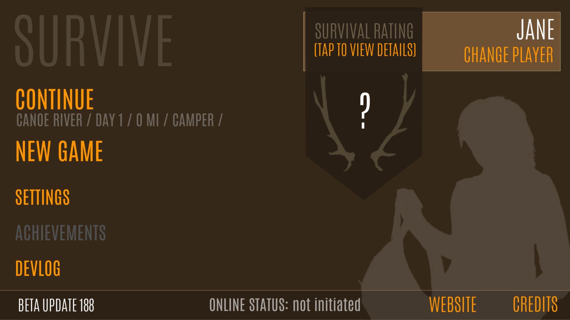 Survive - Wilderness survivalのキャプチャ