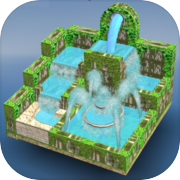 流水喷泉3D拼图 Flow Water