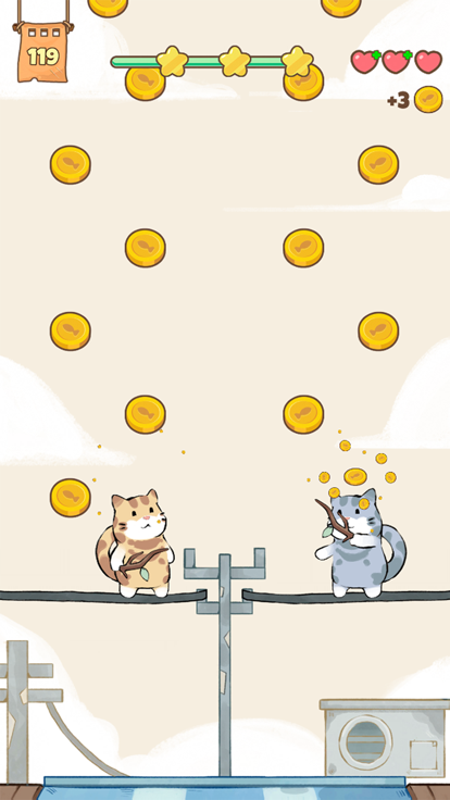 Slash Cats: Duet Popcat Music!游戏截图