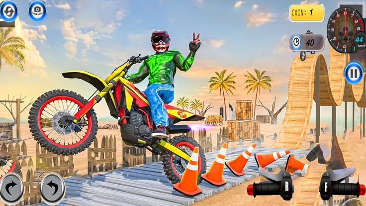 Bike Stunt Race 3D: Bike Games游戏截图