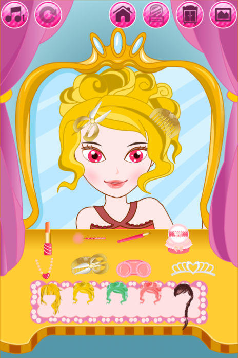 Beauty Princess: Dress up and Make up game for kids游戏截图