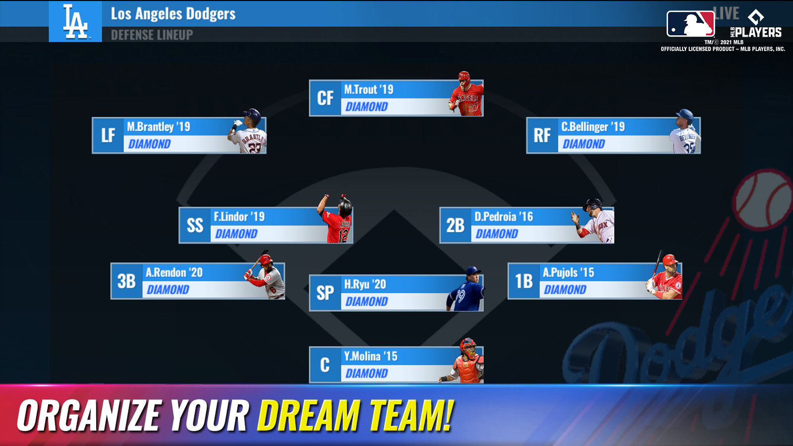 Screenshot of MLB 9 Innings 21