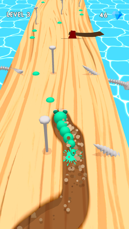 Wood Worm Master游戏截图