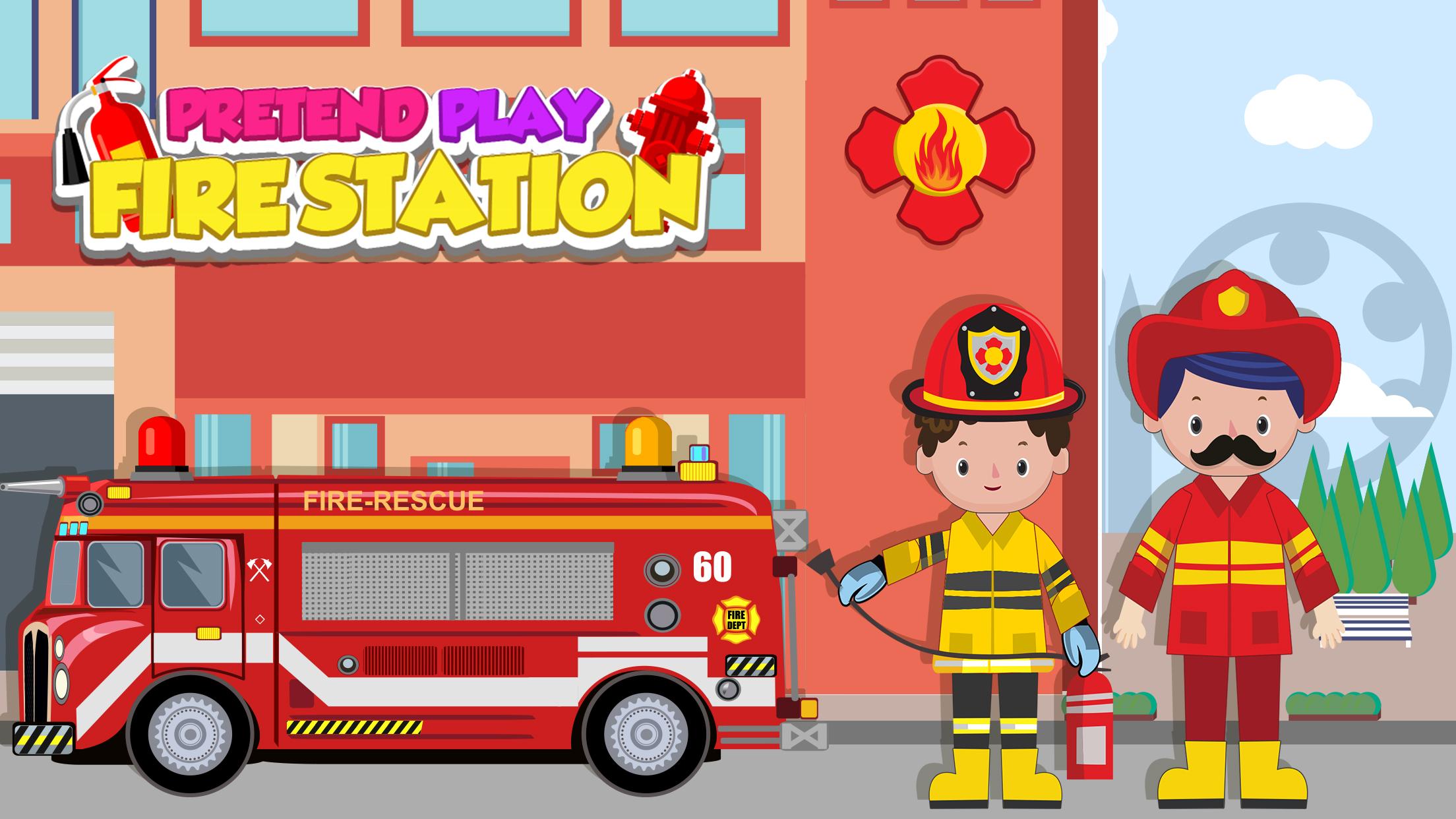 Pretend Play Fire Station Town Firefighter Story ดาวน โหลดเกม Taptap