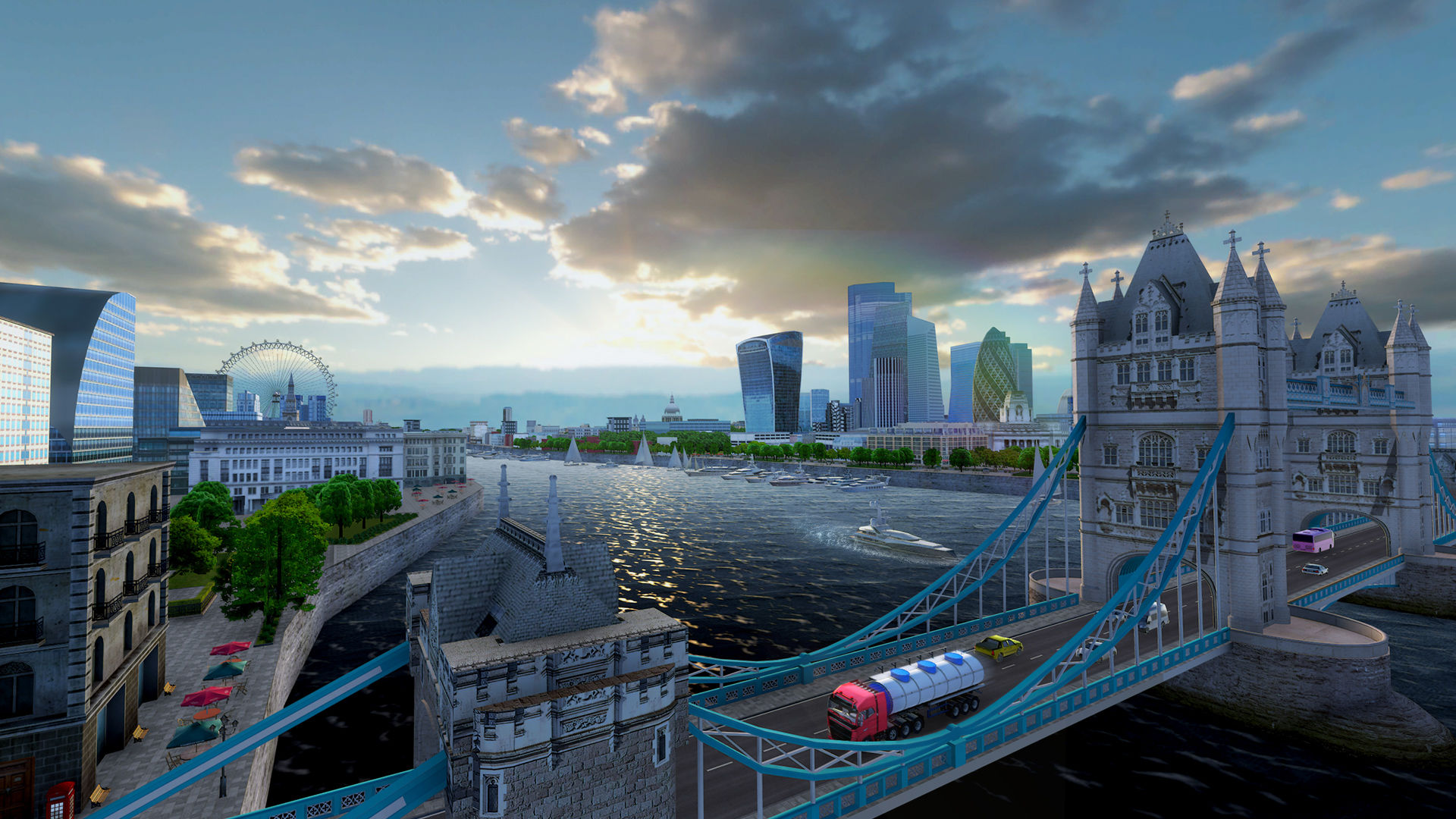 تحميل لعبة Euro Truck of Reality Simulator مهكرة للأندرويد اخر اصدار 1