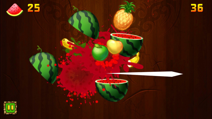 切西瓜切水果游戏.游戏截图
