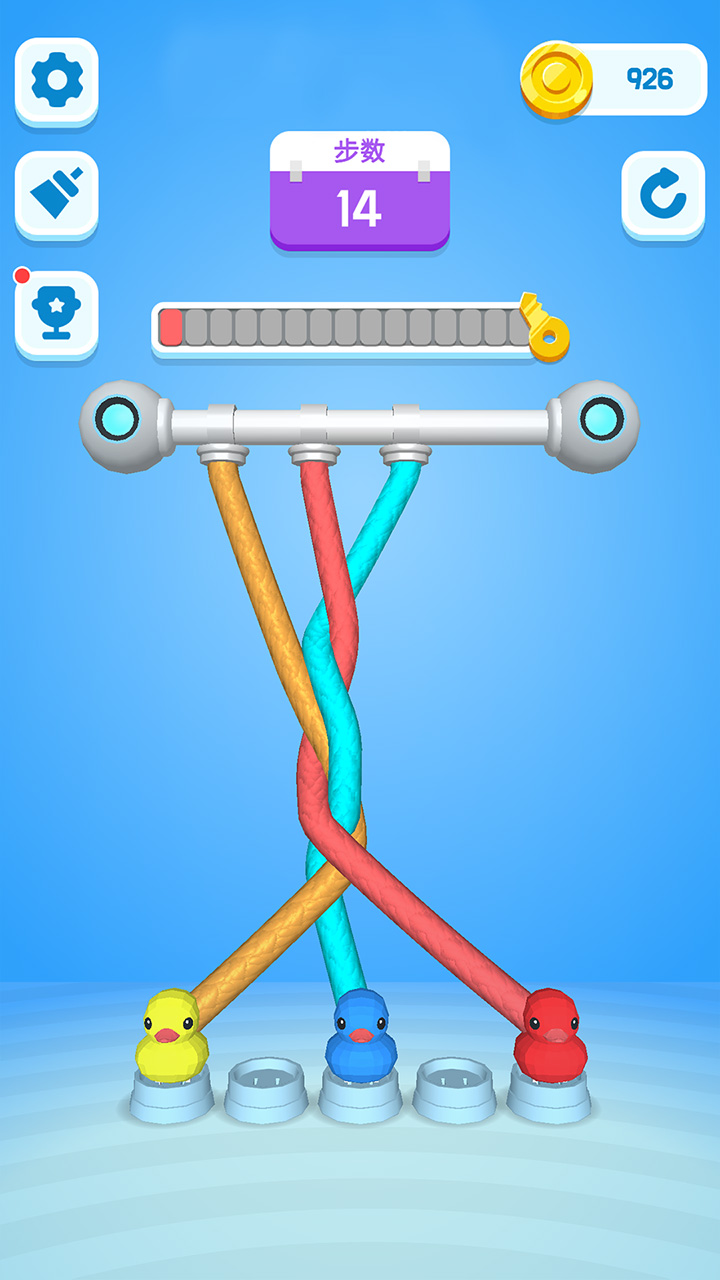 绳子解谜游戏截图