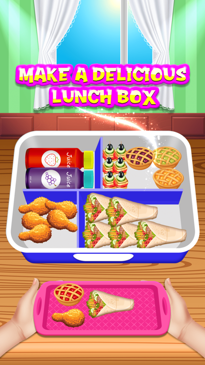 Fill Lunch Box: Organize Games游戏截图