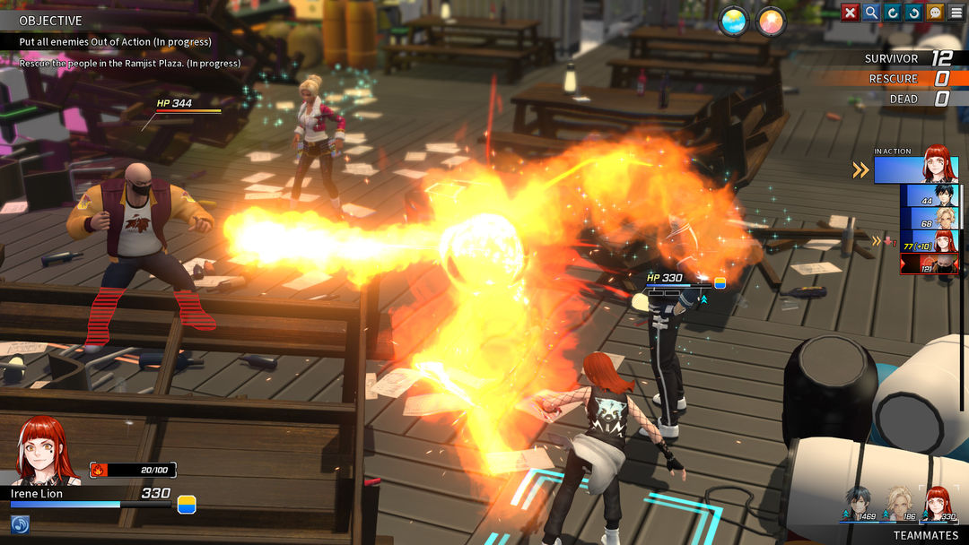 纷争终结者: 被遗弃的孩子们游戏截图