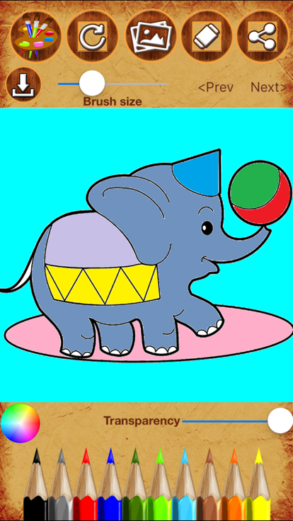 Kids Drawing Worksheet - Free Drawing Pad for toddler and preschool游戏截图