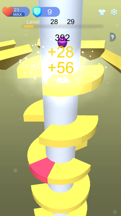 一跳到底游戏截图