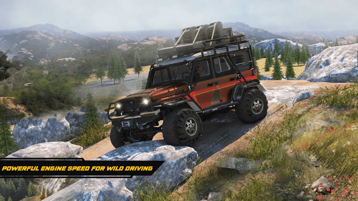 Offroad Jeep Hill Driving Game游戏截图