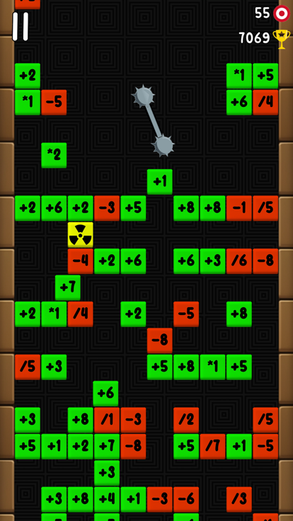 破坏球 - 掉落并击中游戏截图